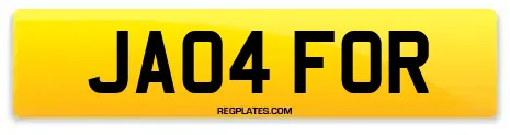JA04 FOR