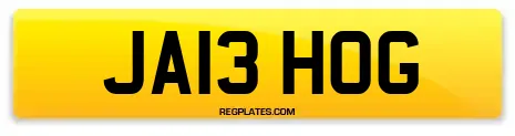 JA13 HOG