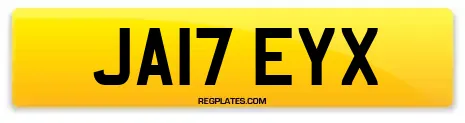 JA17 EYX