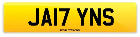 JA17 YNS