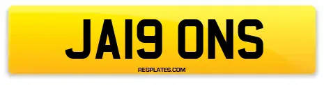 JA19 ONS
