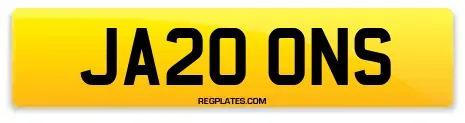 JA20 ONS
