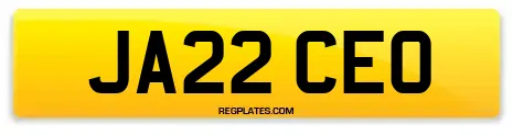 JA22 CEO