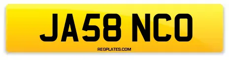 JA58 NCO