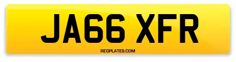 JA66 XFR