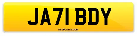 JA71 BDY