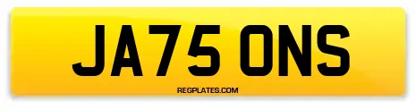 JA75 ONS
