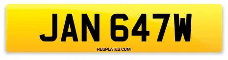 JAN 647W
