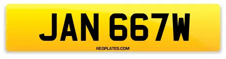 JAN 667W
