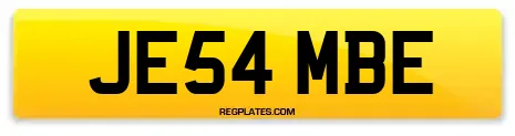 JE54 MBE