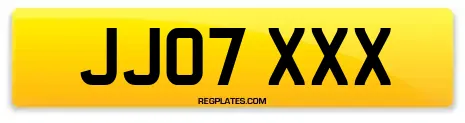 JJ07 XXX