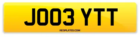 JO03 YTT