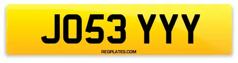 JO53 YYY