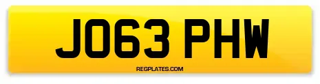 JO63 PHW