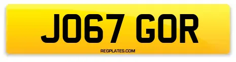 JO67 GOR