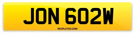 JON 602W