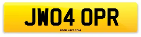 JW04 OPR