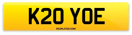 K20 YOE