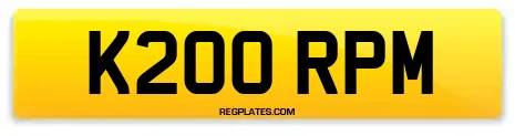 K200 RPM