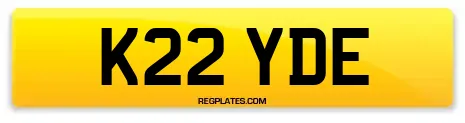 K22 YDE