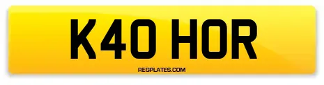 K40 HOR