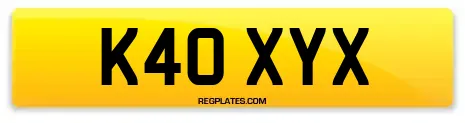 K40 XYX