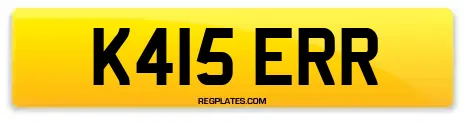 K415 ERR