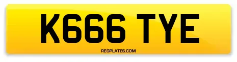 K666 TYE