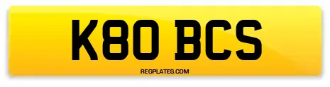 K80 BCS