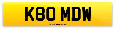 K80 MDW