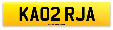 KA02 RJA