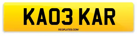 KA03 KAR