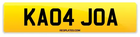 KA04 JOA