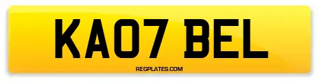 KA07 BEL