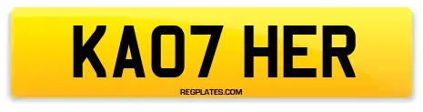 KA07 HER