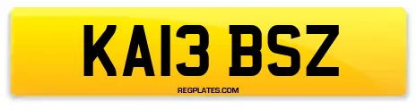 KA13 BSZ
