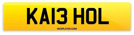 KA13 HOL
