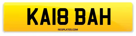 KA18 BAH