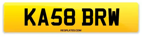 KA58 BRW