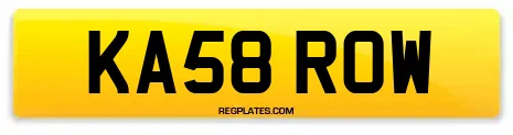 KA58 ROW