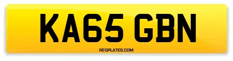 KA65 GBN