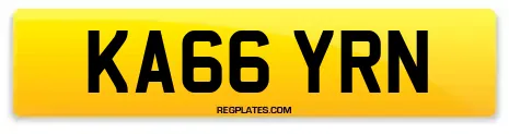 KA66 YRN