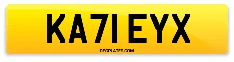 KA71 EYX