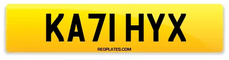KA71 HYX