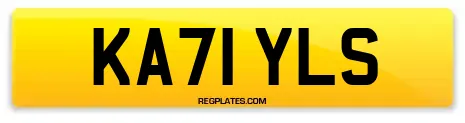 KA71 YLS