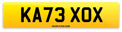 KA73 XOX