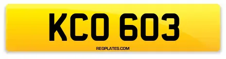 KCO 603