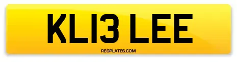 KL13 LEE
