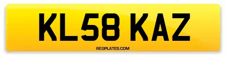 KL58 KAZ
