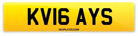 KV16 AYS